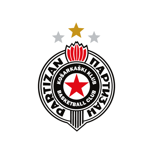 Logo Partizan Mozzart Bet Belgrade