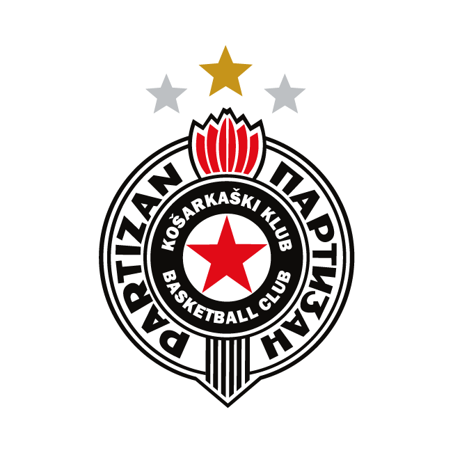 Logo Partizan Mozzart Bet Belgrade