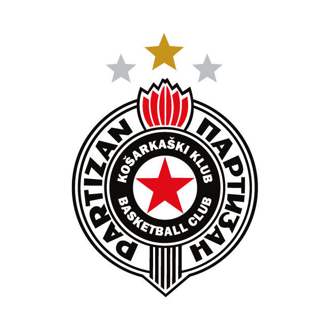 Logo Partizan Mozzart Bet Belgrade